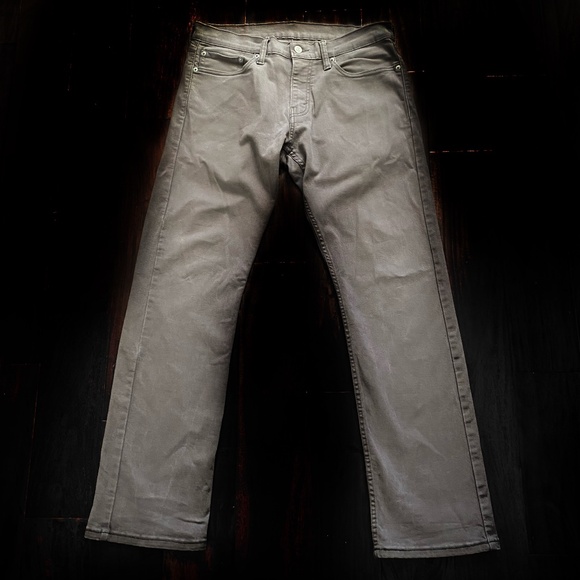 Greyish Tan Men’s Levi’s 514 Jeans - Picture 1 of 2